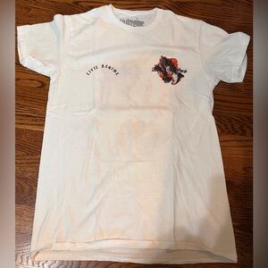 Civil Regime White Graphic Tee
